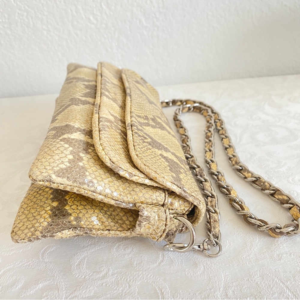 Lockheart Python Chain Shoulder Bag - Picture 2 of 12